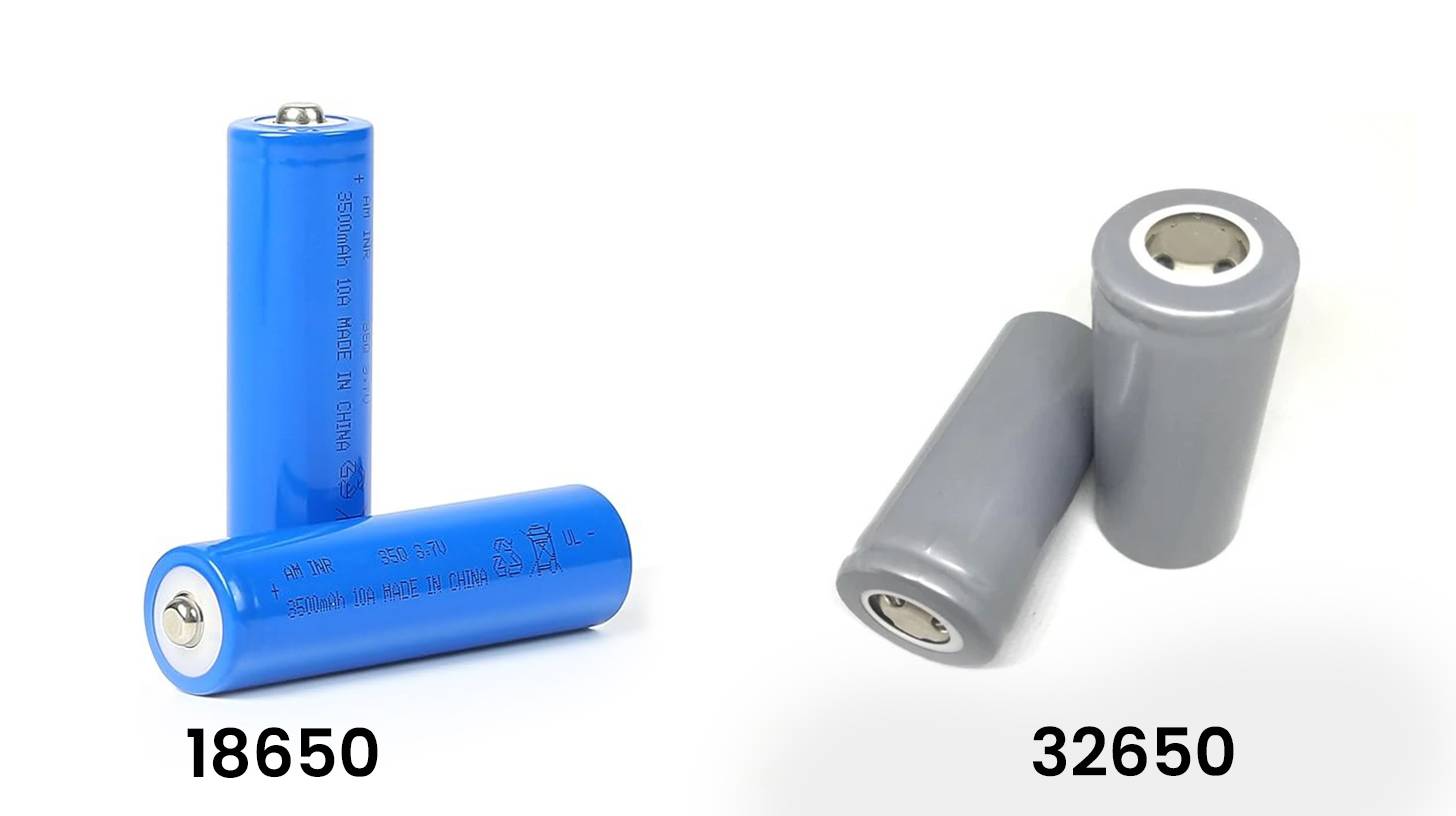 18650 VS 32650