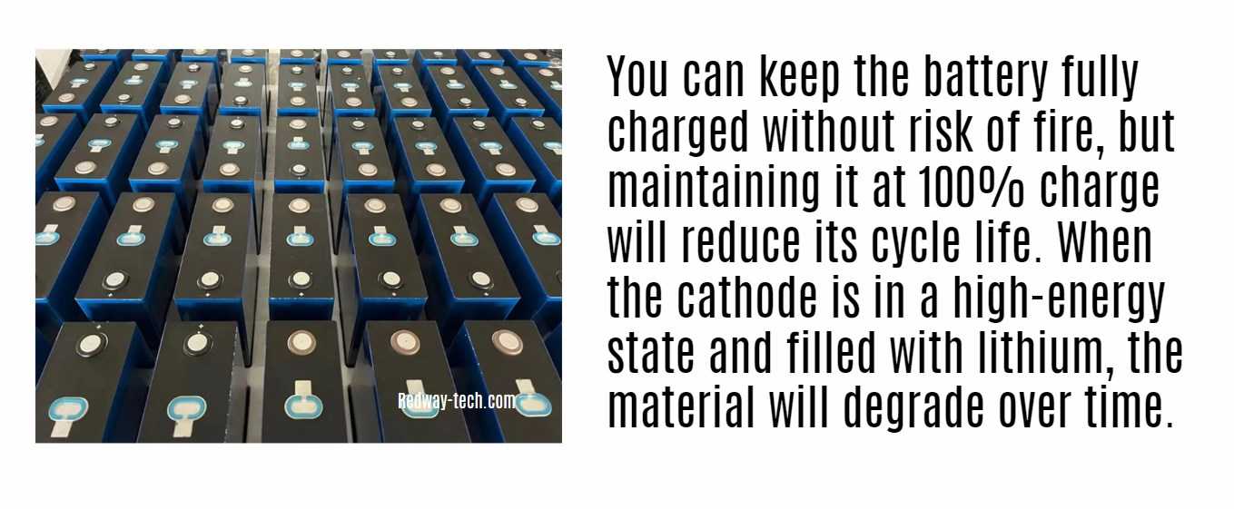 The Drawbacks of Keeping LiFePO4 Batteries Fully Charged