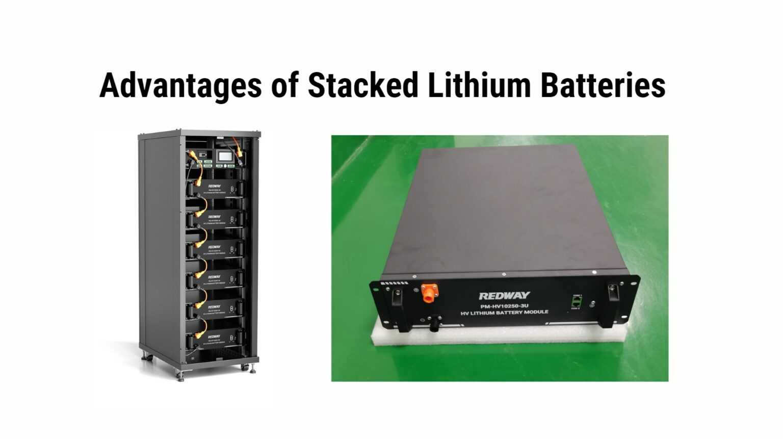 Can you stack lithium batteries on top of each other?