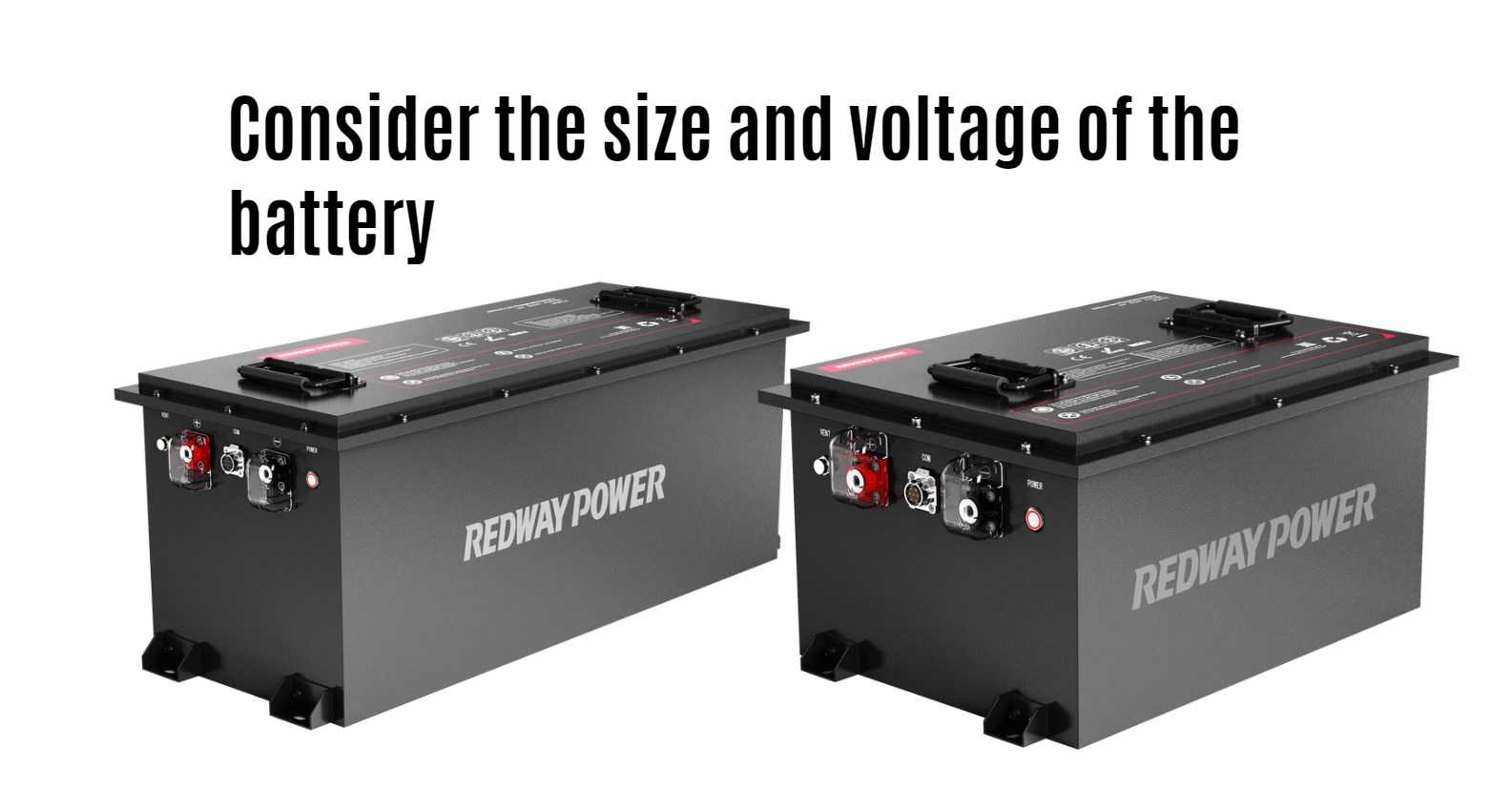 Consider the size and voltage of the battery. 48v 150ah 48v 100ah golf cart lithium battery factory manufacturer oem