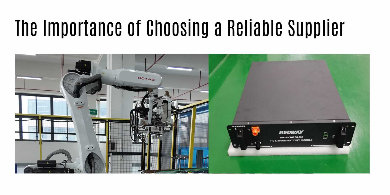 The Importance of Choosing a Reliable Supplier. high voltage server rack battery factory manufacturer oem 100v 102.4v 50ah 100ah