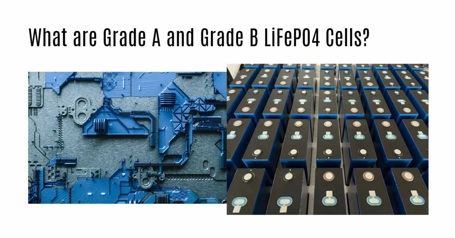Difference between Grade A and Grade B lifepo4 cells