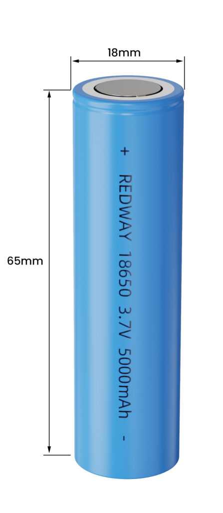 18650 sizes