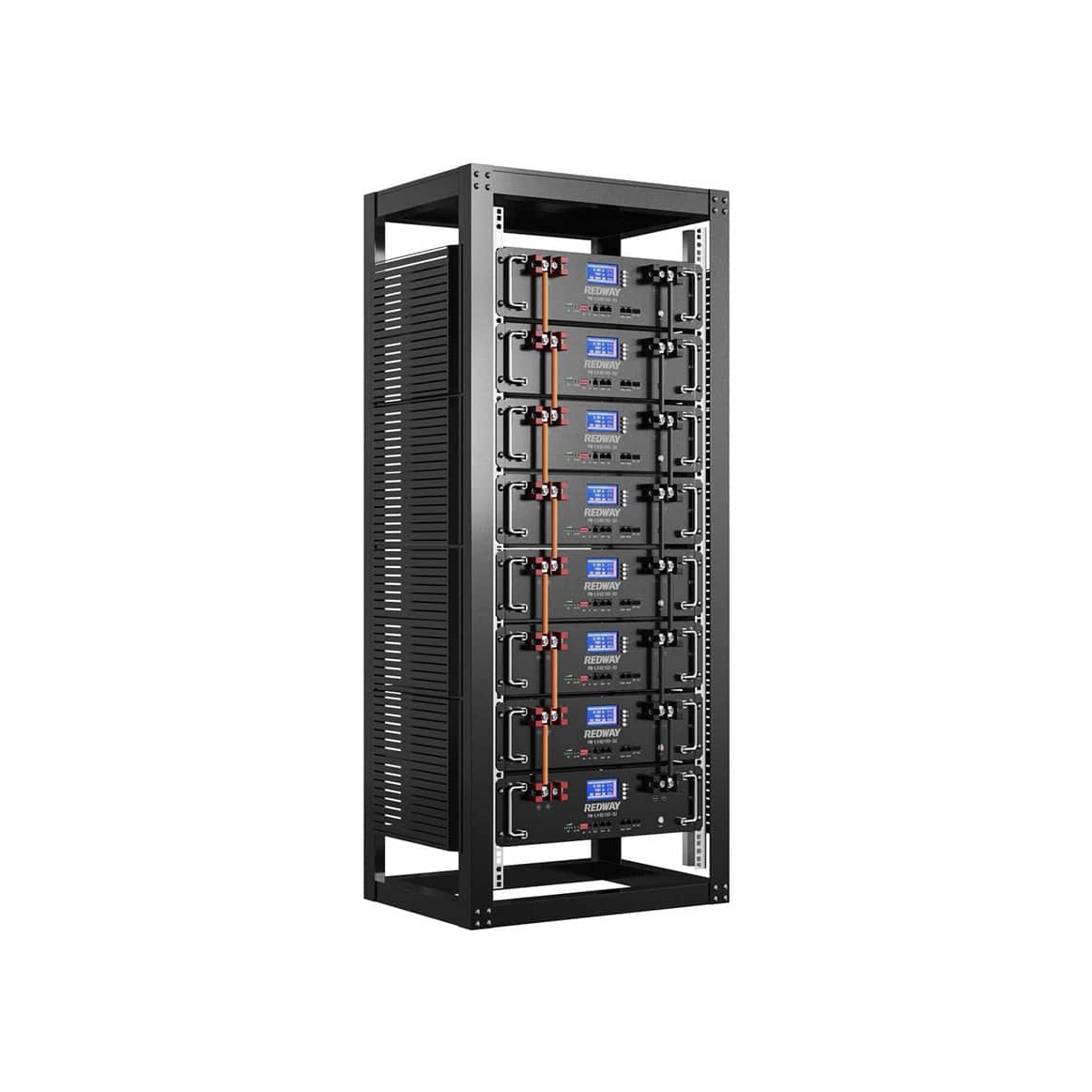 PR LV48100 3U Rack Battery System. 48v 50ah server rack battery factory oem manufacturer