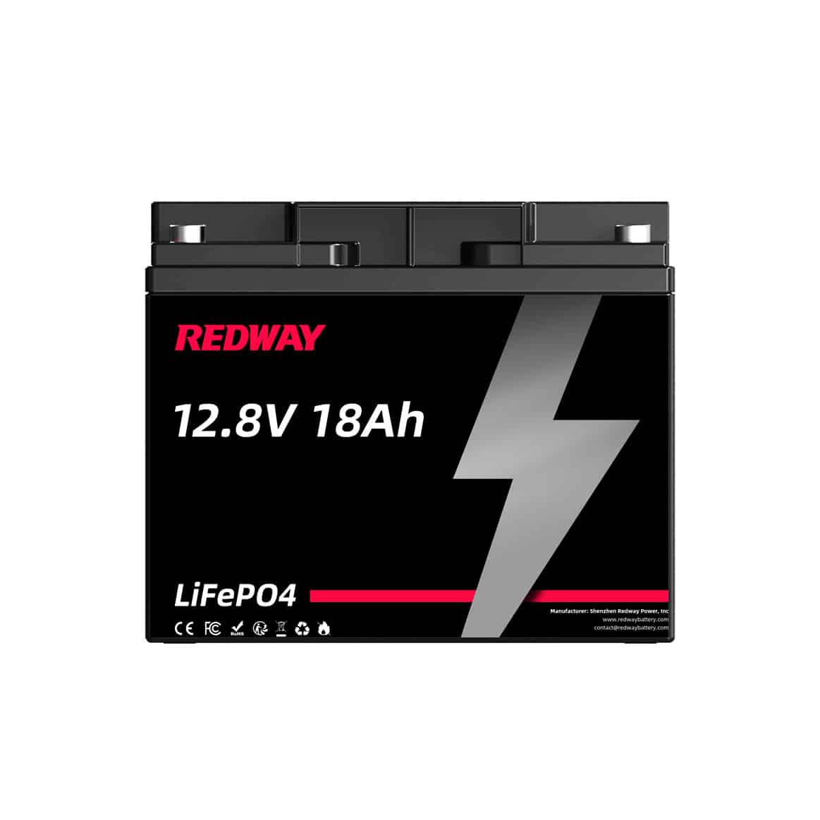 12V 18Ah Factory Lithium LiFePO4 Battery