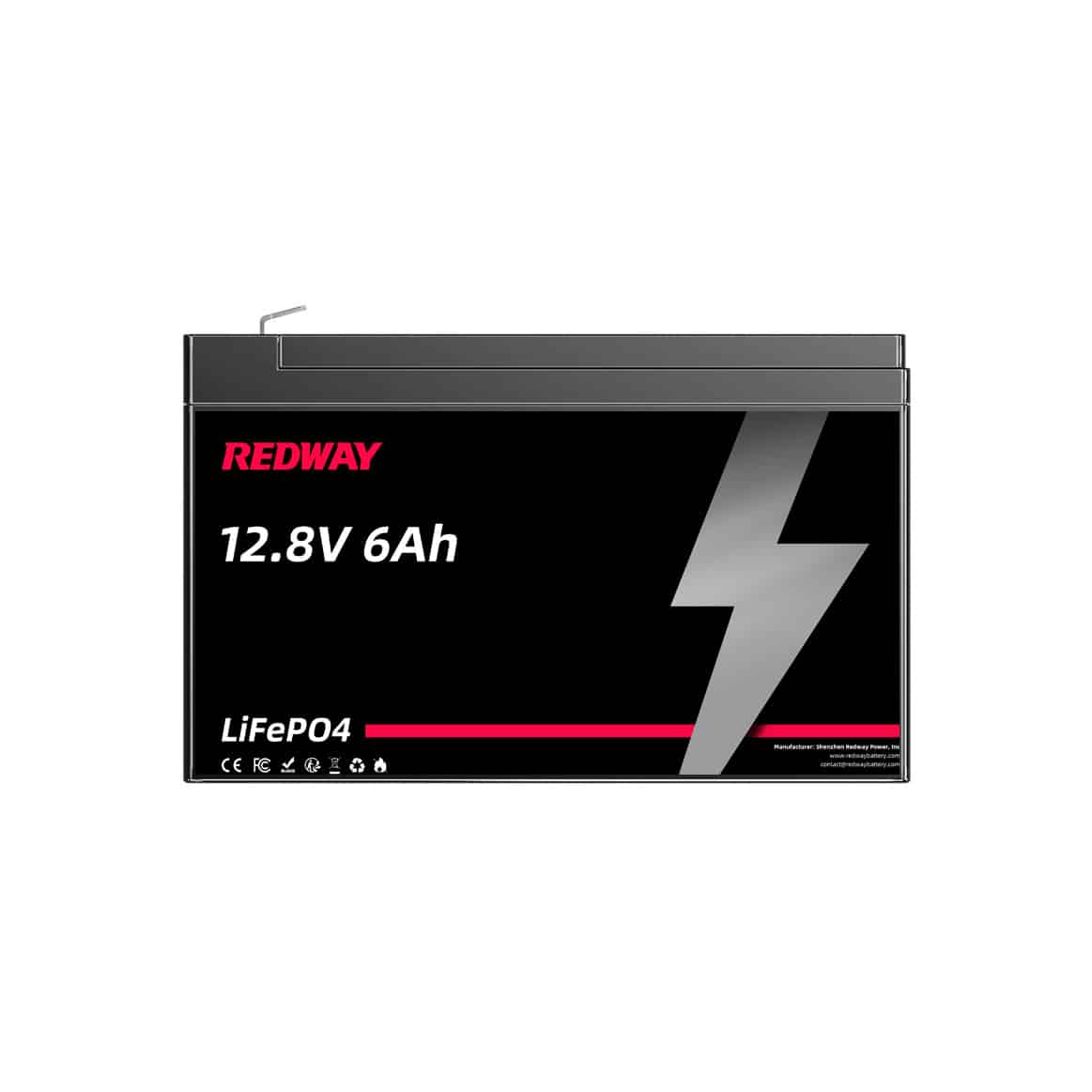 12V 6Ah LiFePO4 OEM, Wholesale Lithium Iron Phosphate Battery