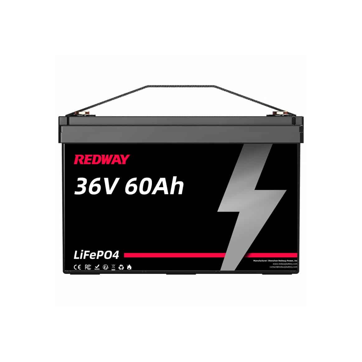 36V 60Ah Factory LiFePO4 Battery