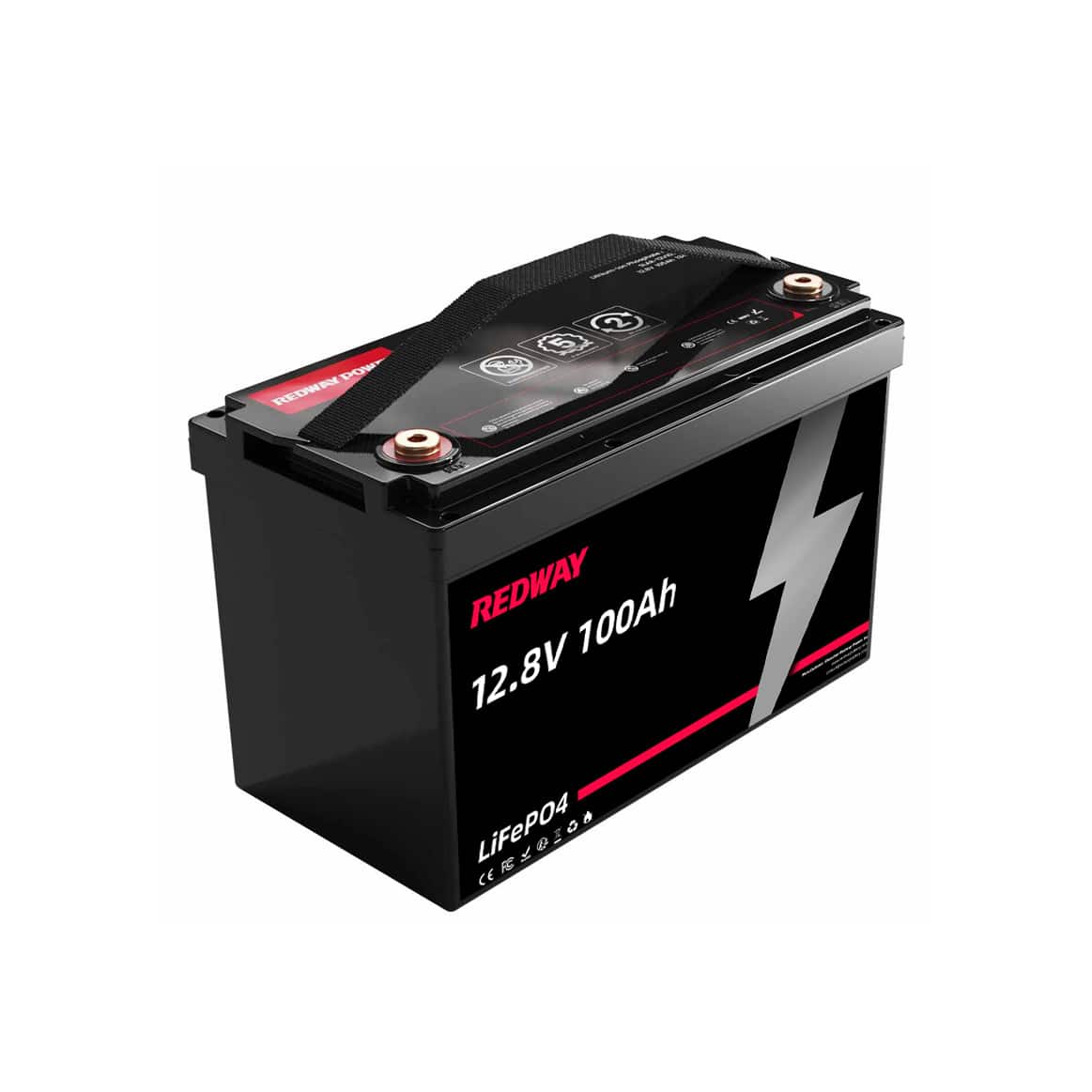 Redway Battery 12V100Ah Lithium Battery (Group 24)