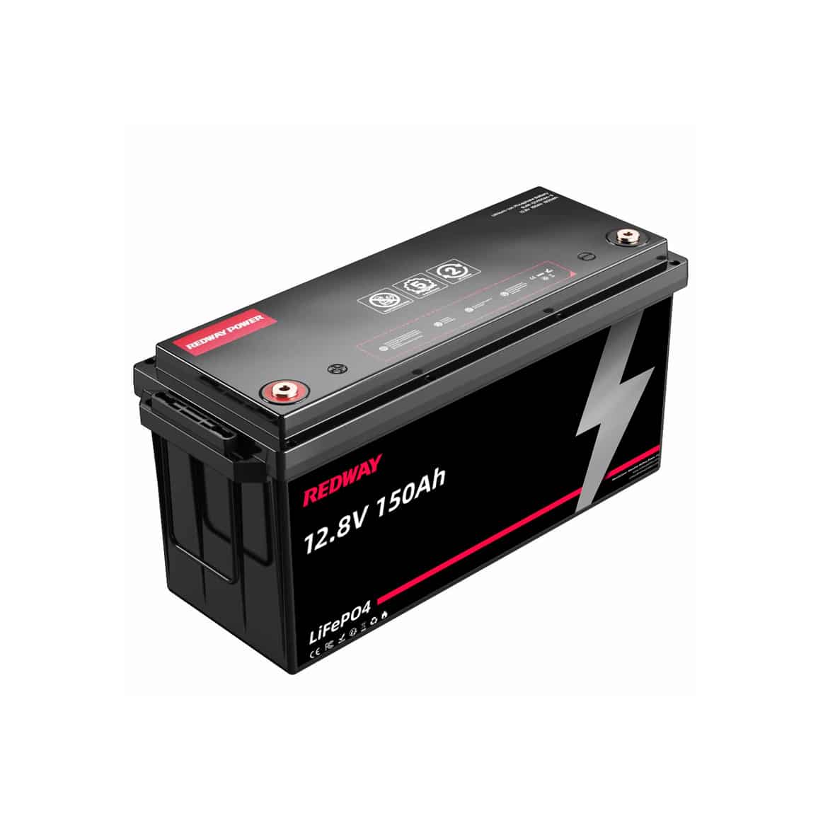 Redway Battery 12V150Ah Lithium Battery (Group 31)