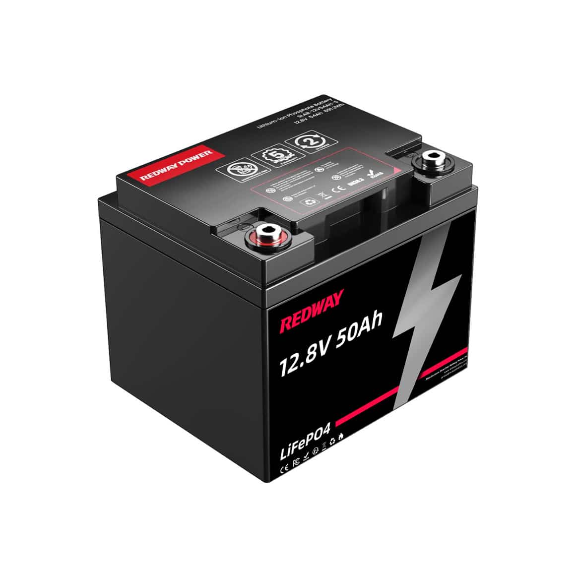 Redway Battery 12V50Ah Lithium Battery
