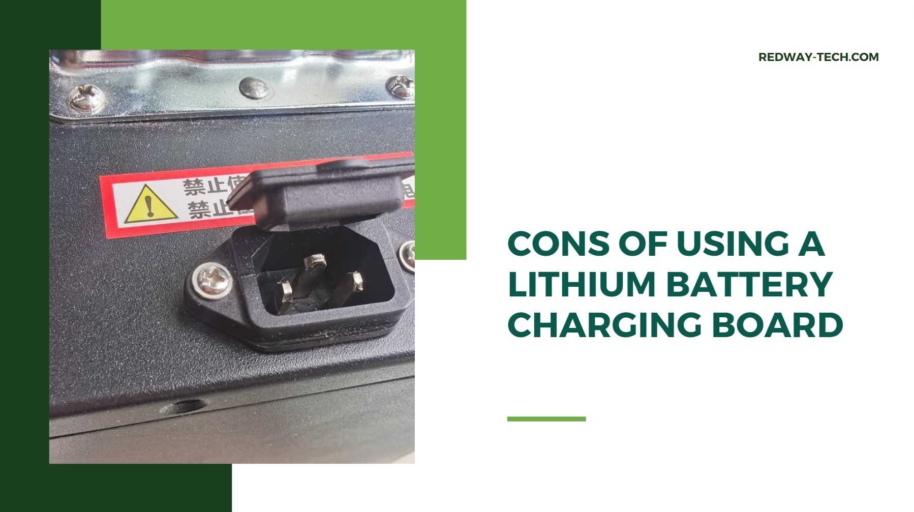 Cons of Using a Lithium Battery Charging Board