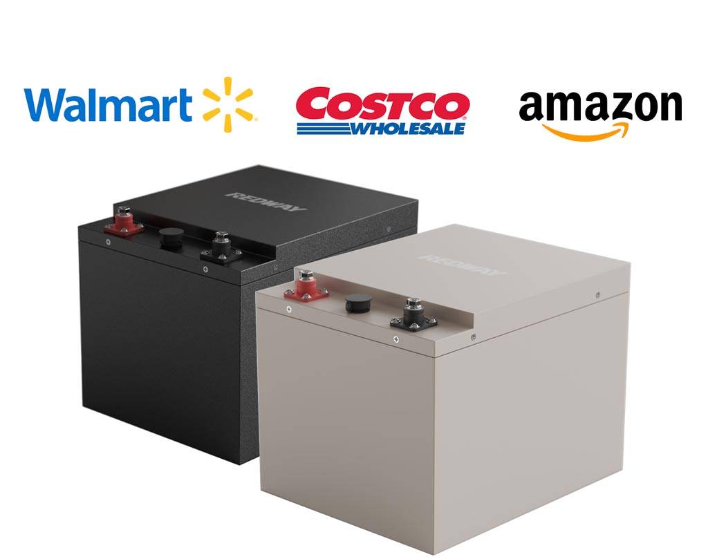 Buy LiFePO4 Batteries at Walmart Costco or Amazon