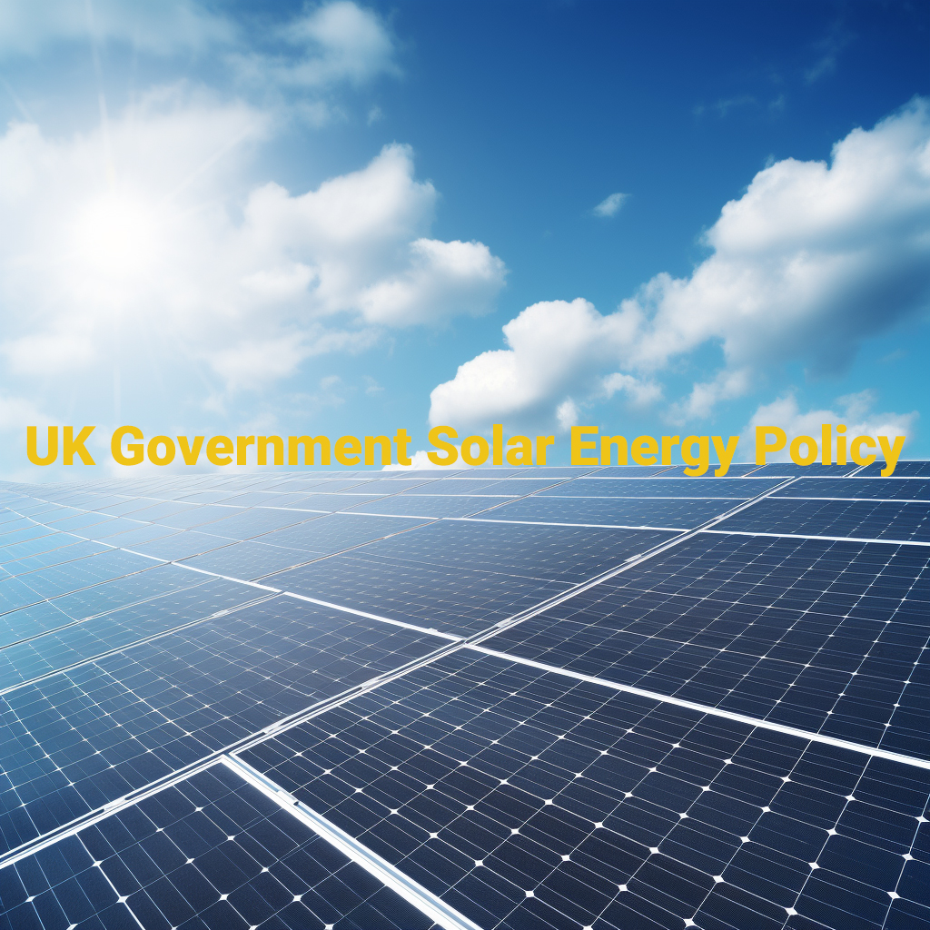 UK Government Solar Energy Policy 2023