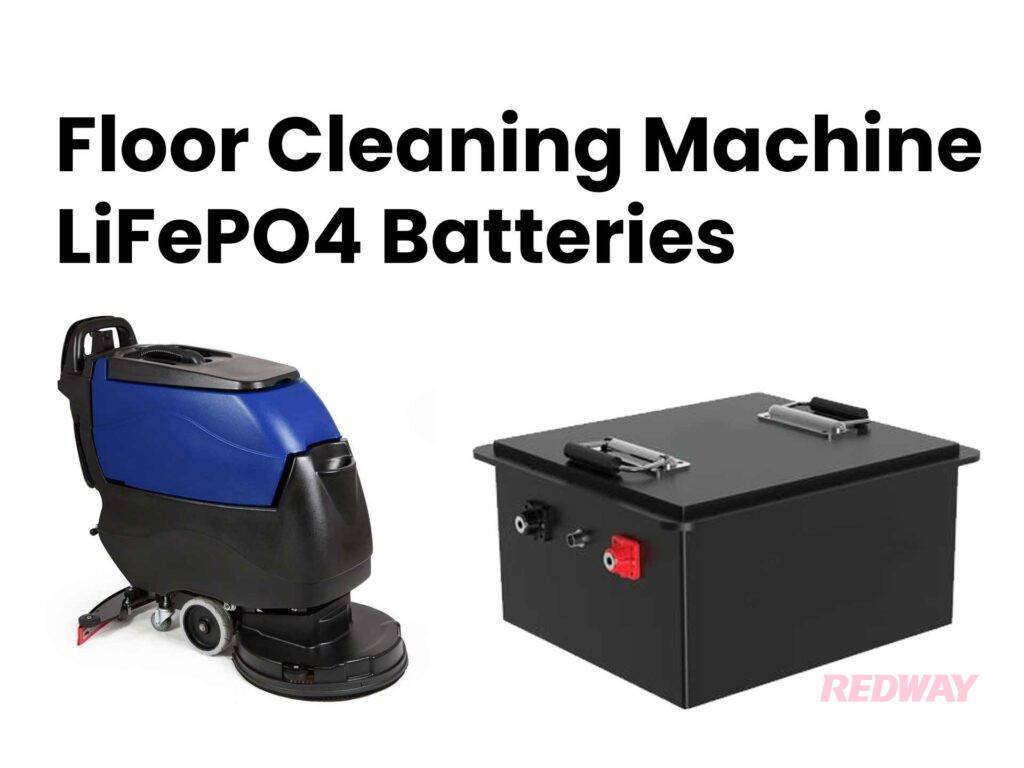 How long do batteries last on a floor scrubber?