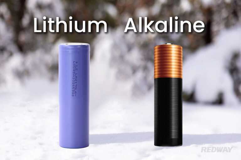 Are lithium batteries better than alkaline in cold weather?