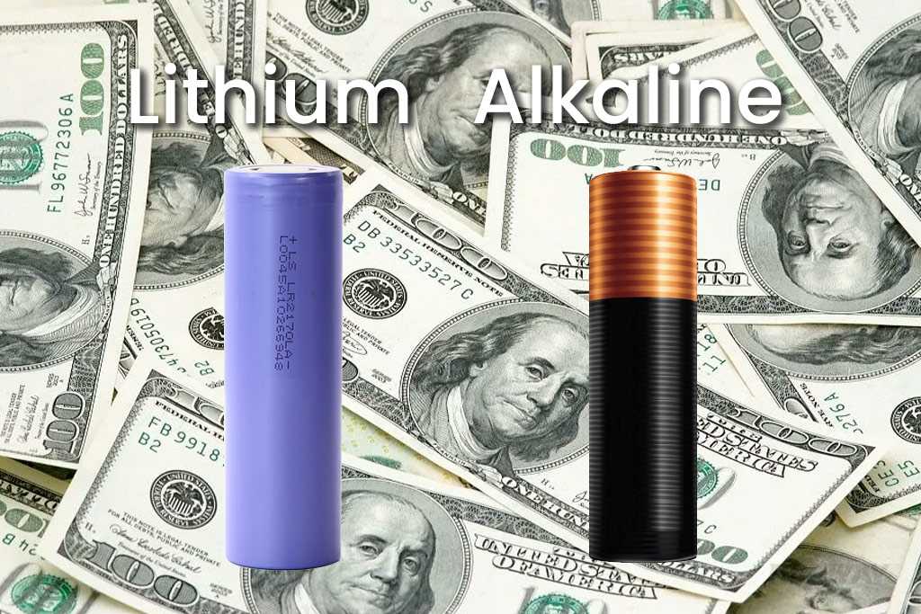 Lithium and Alkaline battery Cost Comparison. lithium batteries better than alkaline in cold weather?