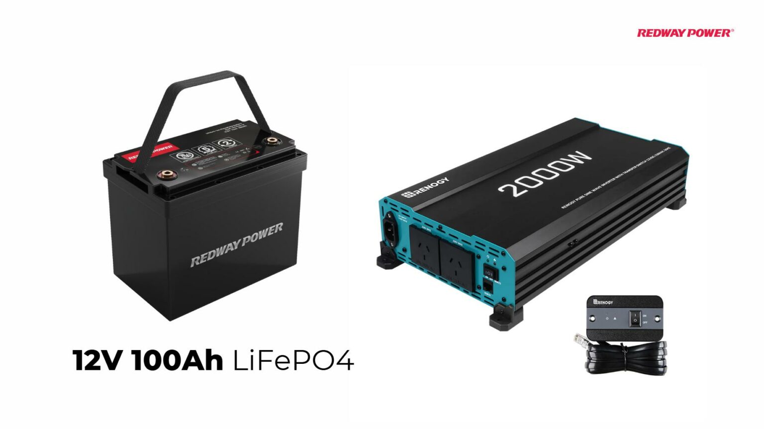What Size Inverter Do I Need for a 12V 100Ah Battery? | Redway Tech
