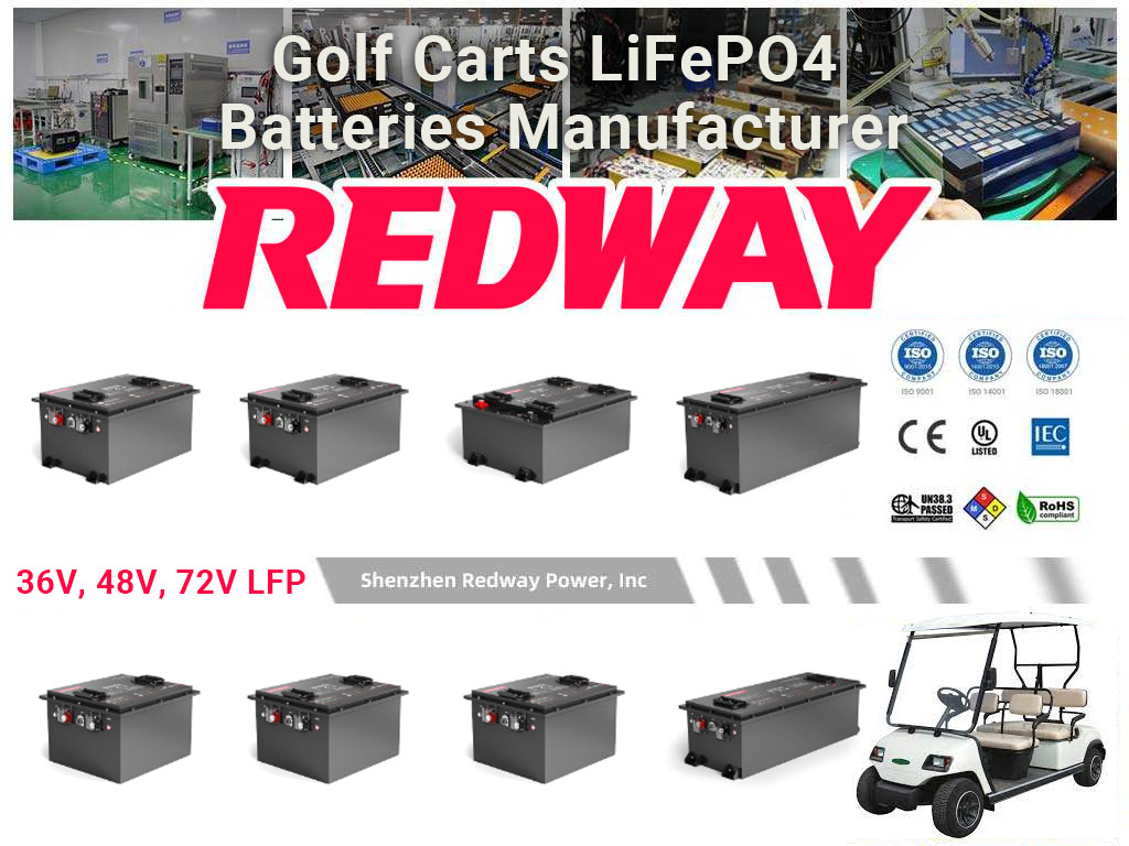 Golf Carts LiFePO4 Batteries Manufacturer