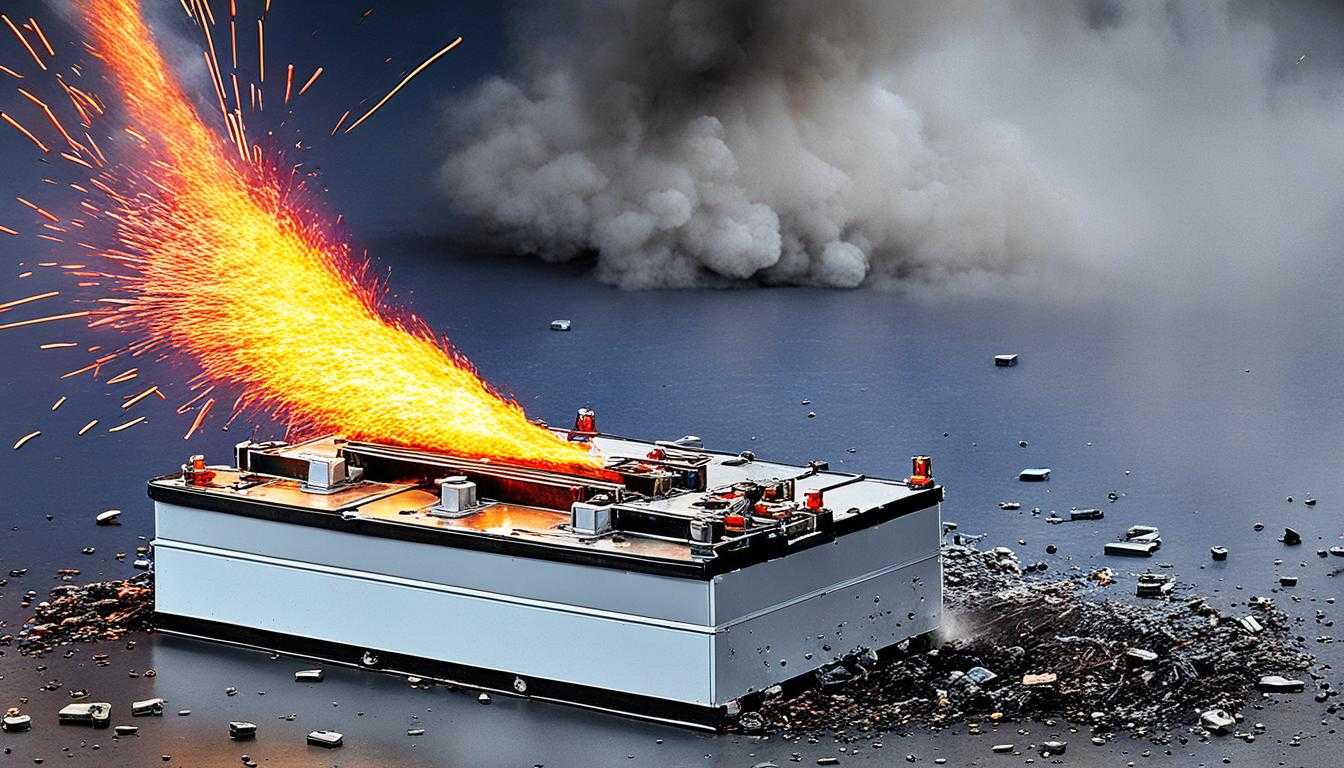 lead acid battery explosion