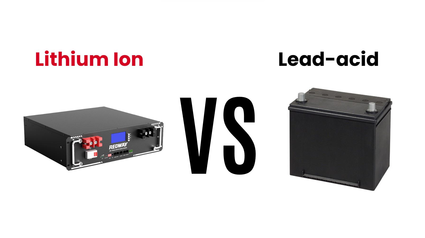 Lithium-Ion vs. Lead-Acid Batteries for Industrial Uses