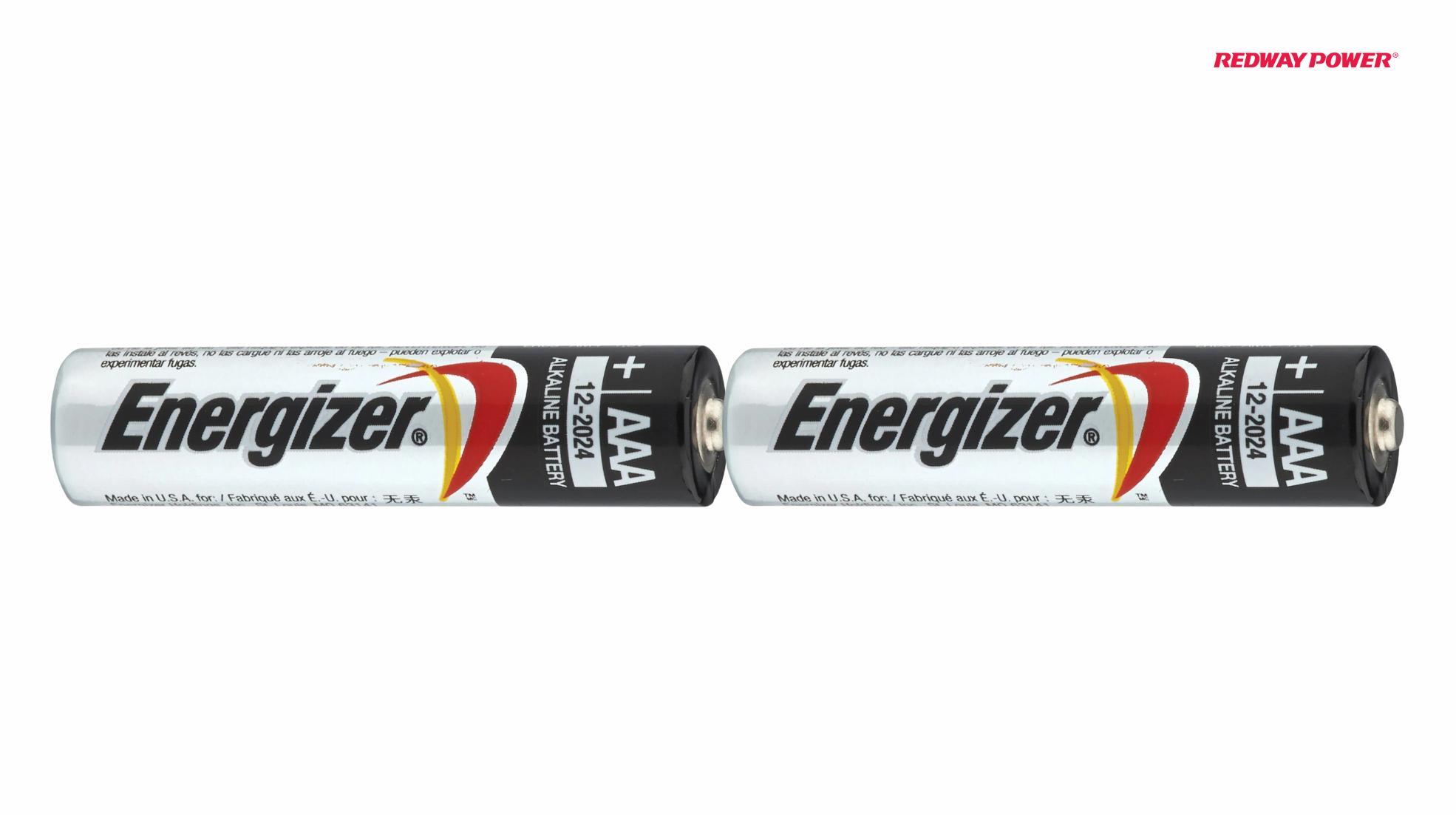 What is the Voltage of 2 AAA Batteries in Series?