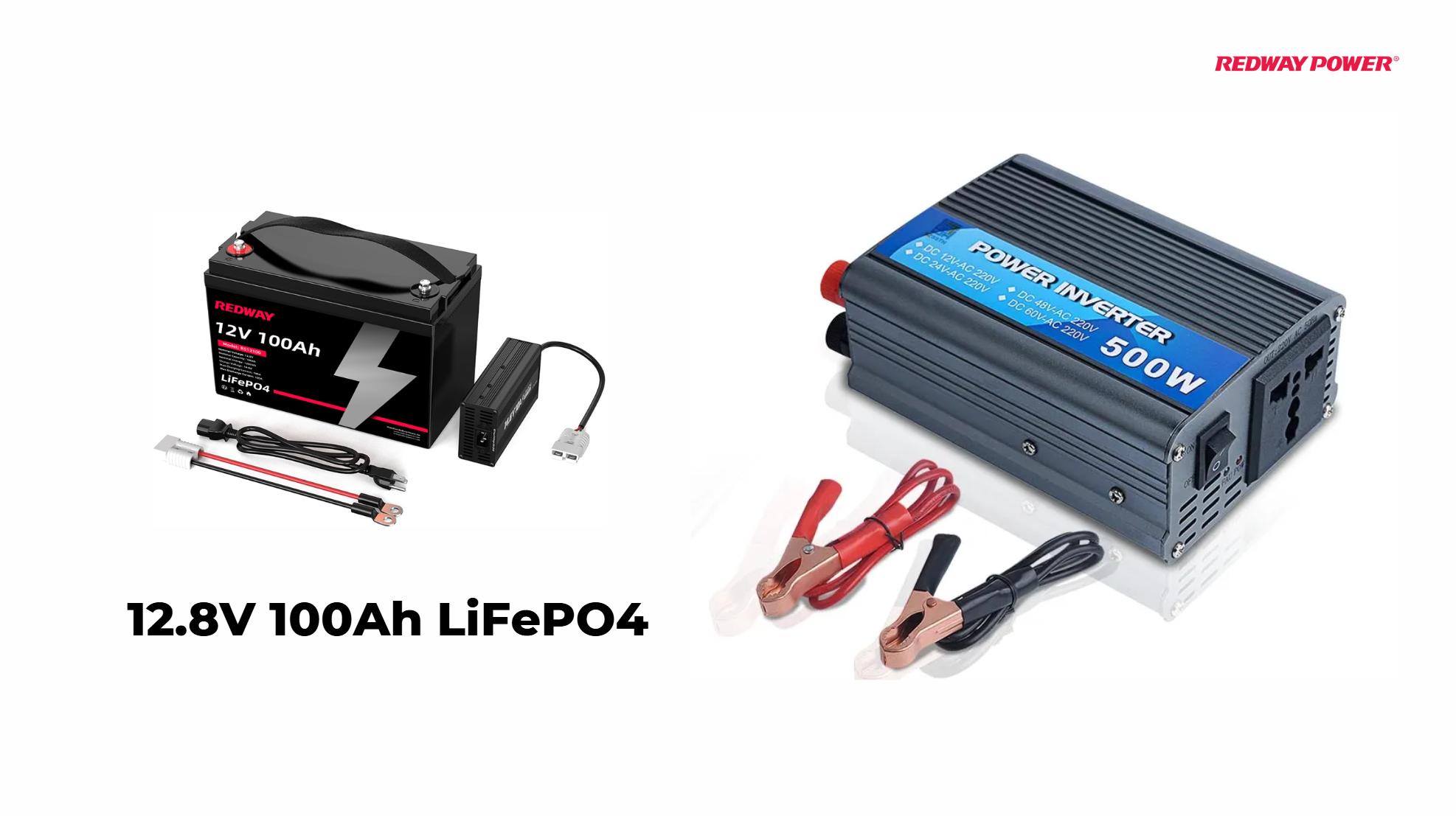 How Long Will a 100Ah Battery Last When Powering a 500W Inverter?