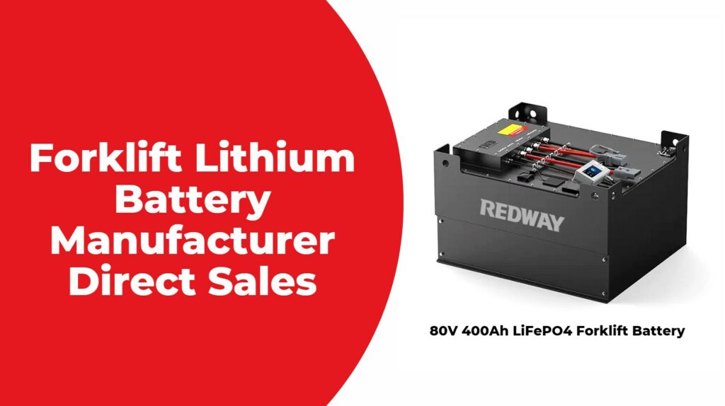 Manufacturer Direct Sales Redway Battery