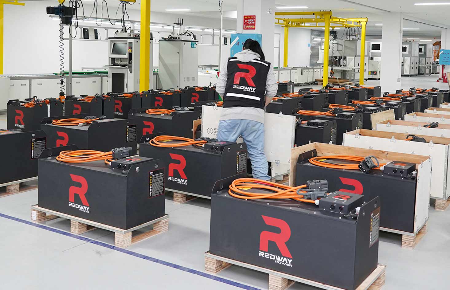 Redway lithium forklift battery