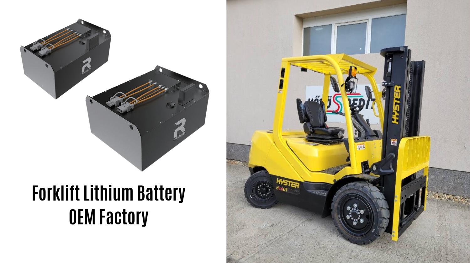 Where Can I Buy Wholesale Hyster LiFePO4 Forklift Batteries?
