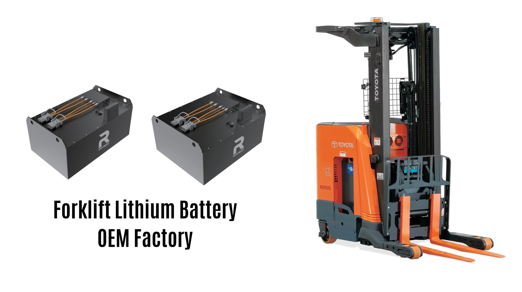 Where Can I Buy Wholesale Toyota LiFePO4 Forklift Batteries?