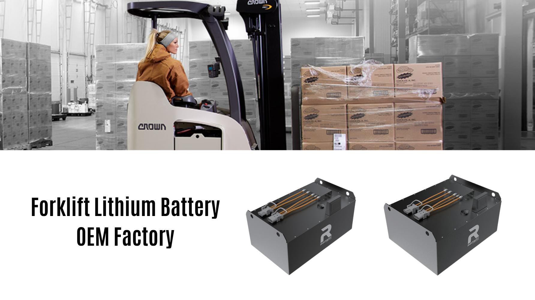 How to Charge Your Crown Forklift Battery Faster?