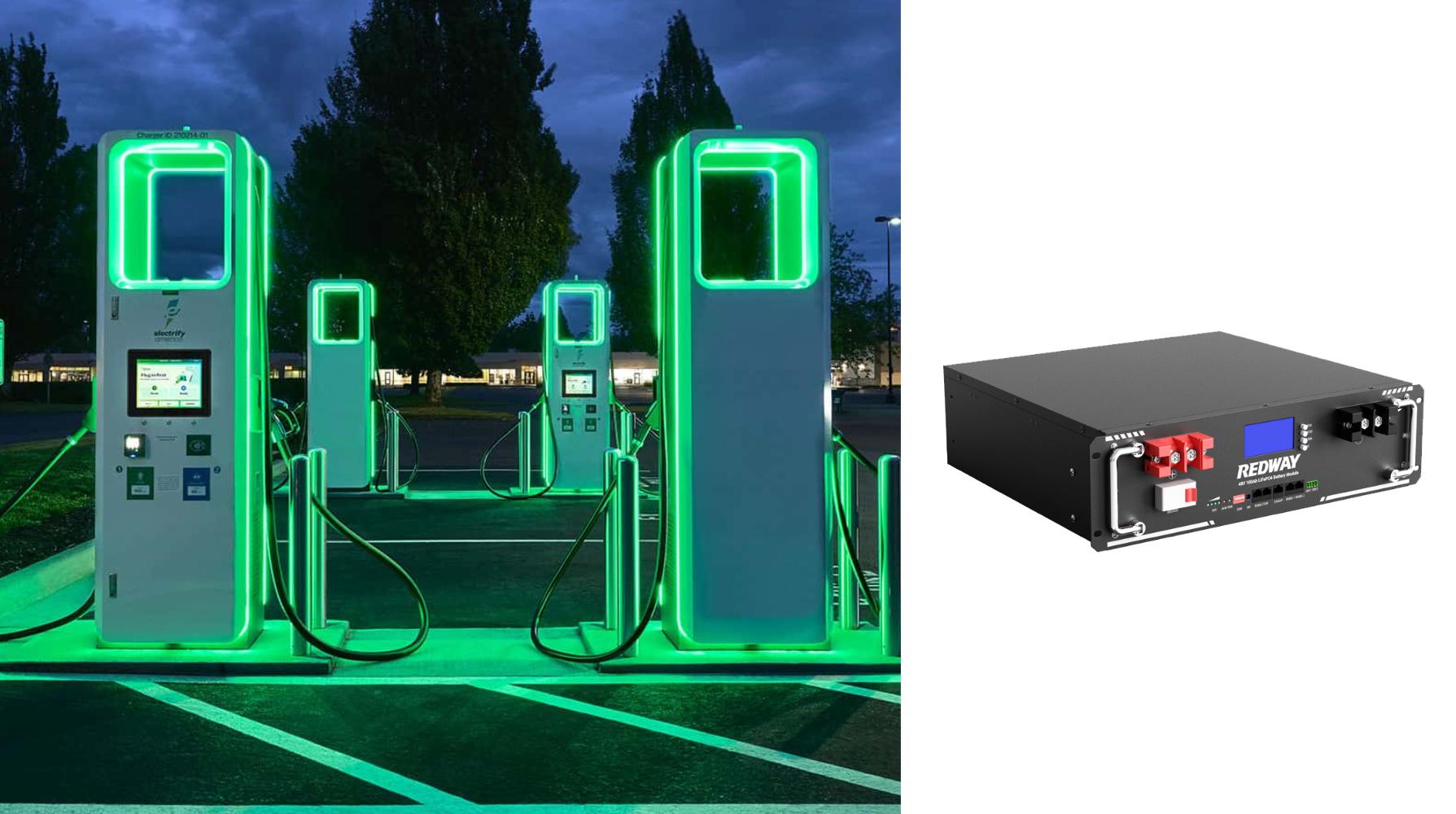 How Do EV Charging Station Batteries Work?